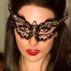 Metal Filigree قناع Rhinestone Mask Venetian Half Face Mask Halloween Masquerade Sexy Masks Mass Christmas عيد ميلاد لمستلزمات حفلة موسيقية Th0096