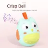 Baby Montessori Musical Tumbler for Borns 0 12ヶ月Theher Bell Doll Toy Babies Girls 13 24子供ギフト220418