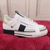 2022 Scarpe da pelo inverno autunnali da uomo Sneasser da tennis da tennis da donna bassa trainer casual bianco allacciano in pelle vera