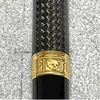 Limited Edition Writer William Signature Ballpoint Pen Black Carbon Fiber Retro Design Business Office Writing Ball Pen With Seria1175208