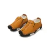 Sepatu Kulit anak lakilaki gaya inggris kasual jahitファッションbayiスニーカーsol lembut musim gugur pu selip pada b06061 220611