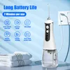 Family teeth cleaner black equipment oral irrigator portable cordless water dental flosser