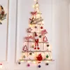 Noel Dekorasyonları 5/7layer Yaratıcı Doğal Günlük Duvar Ağacı Diy Noel Süsler Dekor Yıl Parti Kolye Toplu Kart Takımı Navidadchristmas
