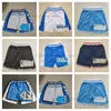 North Carolina Retro basketballshorts bara Don 2021-22 City Reward Version Wear Sport Pant med Pocket Zipper Sweatpants Hip Pop