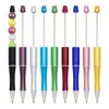 ABD Bir Boncuk Diy Kalemi Ekle Orijinal Boncuklar Kalemler Özelleştirilebilir Lamba İş Zanaat Yazma Aracı Tükenmez Kalemler