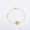 Den nya Sun Moon Star Necklace Lucky Pendant Jewelry Adops Mother of Pearl Sterling Silver Tjocklek 18K Guld Högkvalitativ halsla333T