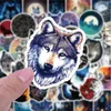 50 st Wolf Stickers Wolves graffiti Stickers för DIY Bagage Laptop Skateboard Motorcykel Cykel Sticker