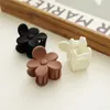 INS Hot Summer Style Sweet Mini Bowknot Acrylic Hair Claw Clips Flower Shape Hair Accessories Lovely Gifts For Women Girls