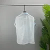 Camisas casuais masculinas de verão camisa masculina de seda manga curta ajuste fino streetwear social smoking vestido roupas camisa masculina OSBK