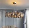 NUOVO Lampadario di lusso moderno Illuminazione Diamanti Illuminazione per interni in cristallo Lustre E14 Led per la decorazione del soggiorno