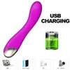 12 режимов вибрации для женщин USB Rechargable G Spot Vibrator Multipped Взрослые сексуальные игрушки Водонепроницаемый женский стимулятор клитор