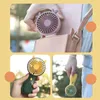 Summer Portable Mini Fan Regulowane wentylatory elektryczne gadżety USB ładowne kreskówkowe biurko ręczne chłodnica powietrza do podróży na zewnątrz biuro domowe DHL za darmo y01