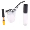 1Set tragbare Mini Shisha Shisha Tabak Raucherrohre Acrylpopulär Wasser Rohr Geschenk des Health Metall -Rohrfilters