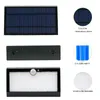 57 LED-Solar-Sicherheitsleuchten, 3 Modi, Solar-Wandleuchte