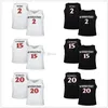 Nikivip San Diego State Aztecs College #2 Jerseys de basquete Adam #15 Kawhi Leonard #20 Schakel Mens costume qualquer nome de número