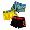 Caleçon Hommes Coton Boxer Homme Mode Lettre Hommes Boxers Shorts Mâle Sexy Culotte Bulge Pouch Hommes Sous-VêtementsSous-VêtementsSous-Vêtements