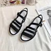 Sandaler Mode Non-Slip Womans Skor 2022 Sommar Plus Storlek 41 Kvinnor Blandade Färger Slipper Slides Ladies Casual Beach Tofflor