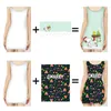 Nadanbao diy je eigen foto's aanpassen mini -jurk voor vrouwen digitale print doe -het -zelf -outfits mouwloze tankjurken 220616