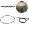 Watering Equipments Water Fan Misting Cool Mist Hose For Outdoor Garden Backyard Portable Ring Fog Sprayer Cooling SystemWatering WateringWa