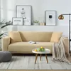 Chaise Couvre Spandex Elastic Sofa Cover Stretch tout compris pour salon 3 places Slip Design Set de protection