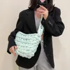 Sacs de soirée Sac à bandoulière hiver Dime pour femmes de haute qualité tissé à la main sacs à main et sacs à main Designer Cloud mignon SatchelEvening