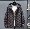 Spring and autumn men's new baseball collar jacket European station foreign trade tide brand leisure thin large coat