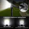 Projecteur solaire réglable lumière solaire de jardin IP65 Super lumineux paysage appliques murales lampe d'éclairage extérieur