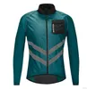 218 Cyklingjacka man vindtät vattentät reflekterande ultralätt MTB Mountain Bicycle Wind Jackets Cykelcykel Vindbrytare