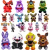 Party Supplies Stuffed Animals Wholesale 18cm FNAF Plush Toys Doll Kawaii Bonnie Chica Golden Foxy Toys Surprise Birthday Gift For Children