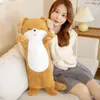 80 سم طويلة البحر الطويل Otter Plush Toy Soft محشو حيوان لطيف Otter دمية طفل رضيع وسادة عيد الميلاد هدية فتاة الأنيمي Plushie LA382