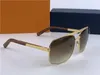Classic Attitude Square Sunglasses Silver Metal/Grey Gradient Men Glasses Sports/Driving Sun Shades UV protection Sonnenbrille gafa de sol with Box