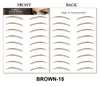 4D Hair Like Eyebrows Stickers Makeup Waterproof Eyebrow Tattoo Sticker Long Lasting Natural Fake Eye Brow Stickers Cosmetics 17118124463