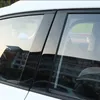 8PCS Car Window Center Pillar Sticker PVC Trim Anti-Scratch Film For Seat Ateca 2016-Present External Auto Accessories