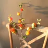 Party Decoration Heads Artificial Plant Single Pomegranate Branch Pography Props Foam Fake For Home Decor DIY Christmas Partyparty