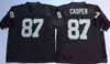 Lester Hayes Ronnie Lott Sistrunk Howie Long Lyle Alzado College Jersey Rare maglie da calcio retrò cucite uomo bianco nero