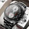 LIGE 2022 NOWOŚĆ BLUETOOTH Call Smart Watch Men Sports Clock IP68 Waterproof Monitoring Smartwatch na iOS Android Phone 2834739