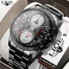 LIGE 2022 New Bluetooth Call Smart Watch Orologio sportivo da uomo IP68 Monitoraggio della frequenza cardiaca impermeabile SmartWatch per telefono Android IOS