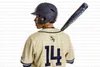 GlaC202 Tech Yellow Jackets ACC Custom Baseball Jersey mit aufgenähtem Namen und Nummer, schneller Versand, hohe Qualität