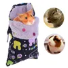 3 storlekar Cartoon Winter Short Plush Hamster Sugar Glider Hammock Squirrel Hanging Sleeping Bed Cage Parrot Nest Small Pet Supply2009718