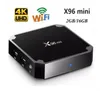 X96mini 2GB 16GB Android 7.0 Amlogic S905W Quad-Core 4K WiFi Mini Smart TV Box