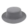 Flat Top Hats Women's Fedora Hat Men's Fedoras Women Men Small Brim Cap Woman Man Autumn Winter Caps 2022 Fashion Accessories Christmas Gift