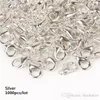 10/12/14/16mm 1000 pcs Metalen kreeft Haken voor sieraden maken Vinding Connect Buckle Diy ketting