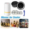 Matten Pads Elektrische handheld Mason Jar Vacuüm Kit Universele graad gemaakt Canning -bevestiging van voedsel Siliconen Supplies Seale H6V3MATS MATSMATS