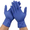 100pcs Multipurpose Gloves Disposable Nitrile Rubber Latex Gloves Safe Hairdressing Household Scrubber Cleaning Gloves In stock T200508