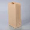 Gift Wrap 25/50pcs Kraft Paper Bag Bags Packaging Biscuit Candy Food Cookie Bread Seen Baking Takeaway BagsGift WrapGift