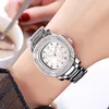 Wristwatches 2022 Top Brand Selling Luxury Ladies Watch Waterproof Fashion Stainless Steel Band Business Women Drop