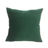 Cushion/Decorative Pillow 2021 Green Super Soft Throw Covers Velvet Luxury Sofa Decorative 45*45cm Cushions Cover Living Room Home Decor Mod W220412