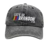 Пойдем шляпы Брэндона вышитые вымытые хлопковые бейсбольные кепки BiDen взрослый