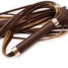 Whip en cuir BDSM Flogger Bondage Bondage Tassel Fétisan Sexy Toys for Couples Femme Adult Games Tool Shop