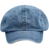 Y2K Большой размер женщин женская девочка Beret Hat Gothic Punk Denim Beret Hats Ladies Street Cool Hip Hop Rock Beret Caps J220722